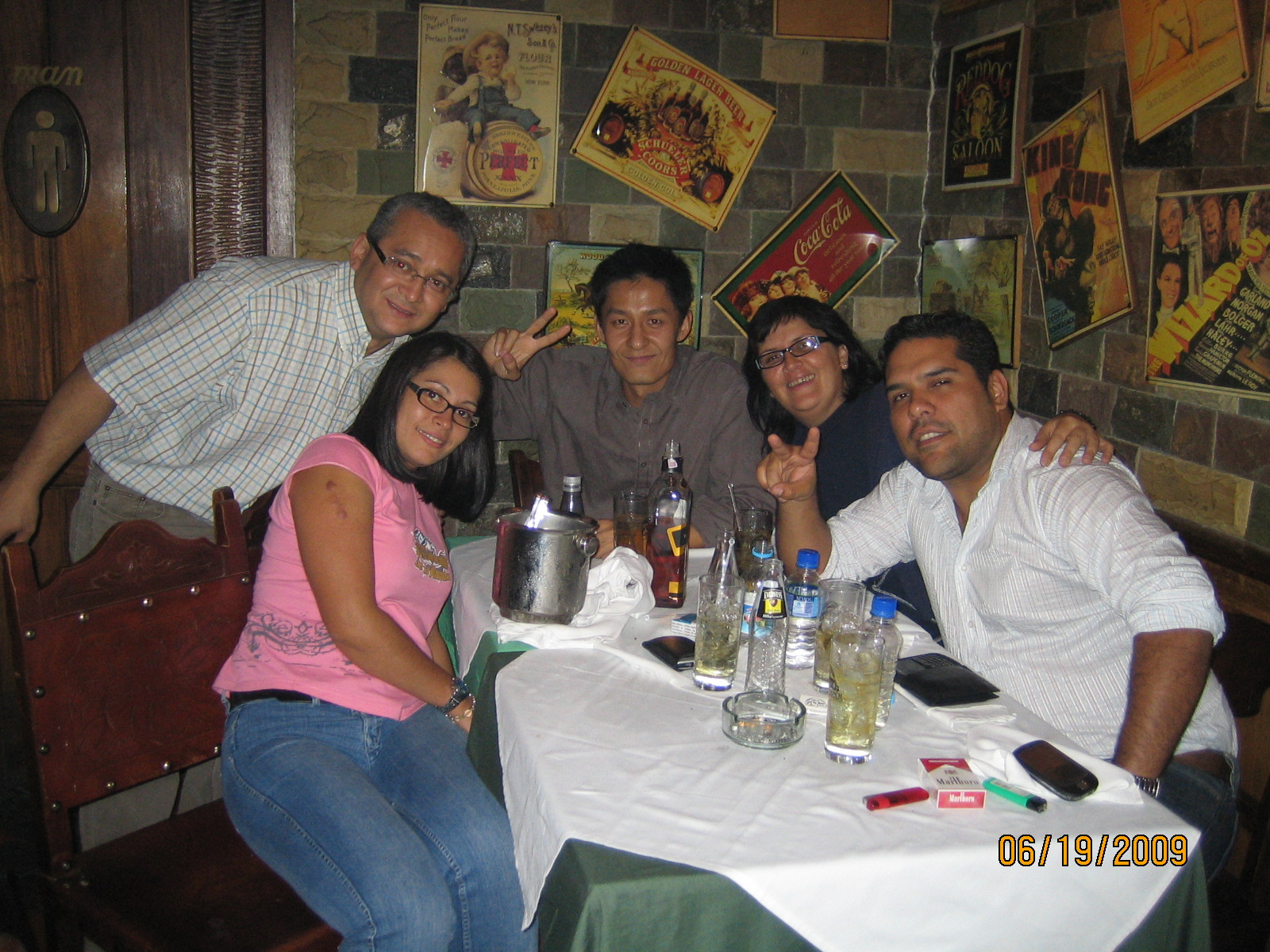 Dinner with friends